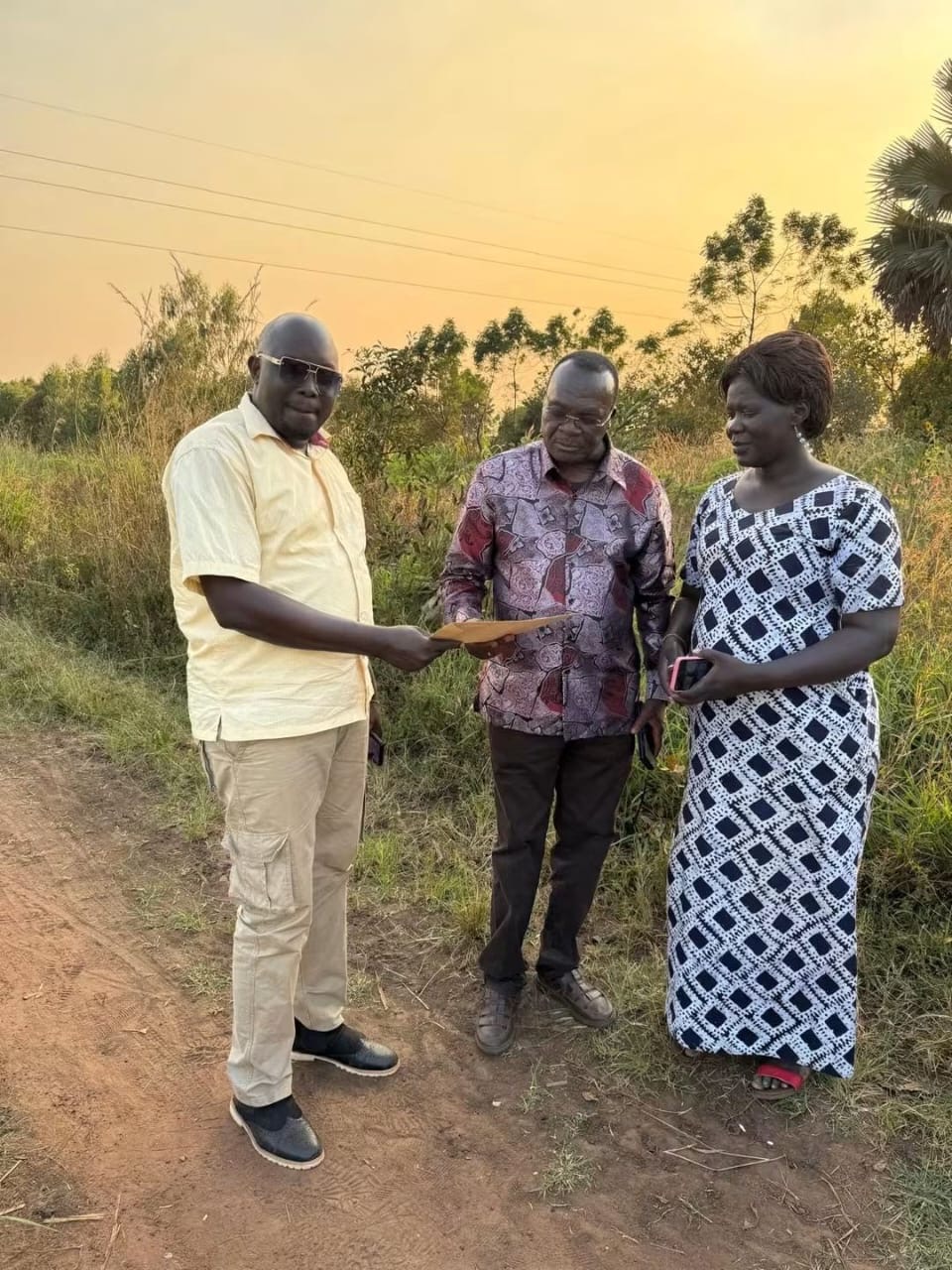 WALK chairman with guest